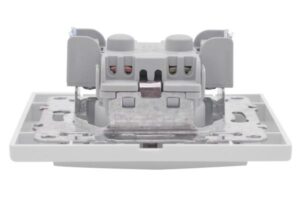 Розетка 1-м СП Минск 16А IP20 с заземл. защ. шторки бел. Basic EKF ERR16-028-100 — изображение 4