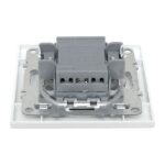 Выключатель 3-кл. СП Минск 10А IP20 бел. Basic EKF ERV10-024-10 — изображение 3