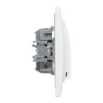 Выключатель 2-кл. СП Минск 10А IP20 с индикатором бел. Basic EKF ERV10-123-10 — изображение 2