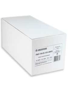 Пост кнопочный ПКУ-15-21.131-54У2 (1хСКЛ11 зел. 220В + 1хВК30-10-11110-54(1з+1р) черн. + 1хВК30-10-11110-54(1з+1р) красн. + PG-19) пост управления Электротехник ET054782 — изображение 2