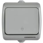 Выключатель проходной 1-кл. 1п ОП AQUATIC ВС-20-1-2-А 10А IP54 GENERICA EVA12-K03-10-54 — изображение 5