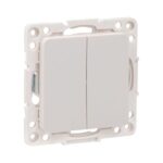 Переключатель проходной 2-кл. Стокгольм 10А механизм бел. PROxima EKF EYV10-027-10 — изображение 4