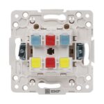 Переключатель проходной 2-кл. Стокгольм 10А механизм бел. PROxima EKF EYV10-027-10 — изображение 3