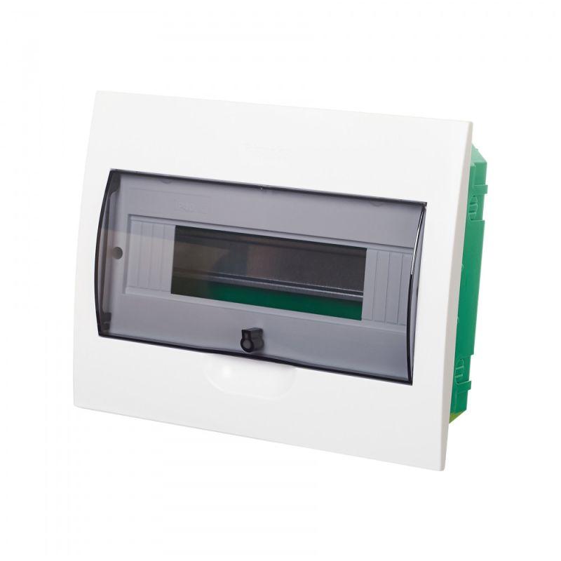 EZ9E112S2FRU_3.jpeg Бокс встраиваемый СП City9 Box 1 ряд 12мод. с прозр. дверцей SE EZ9E112S2FRU — изображение 1