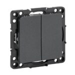 Выключатель 2-кл. Стокгольм 10А механизм черн. PROxima EKF EZV10-023-10 — изображение 5