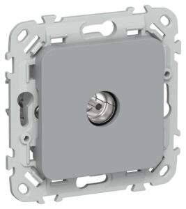 Розетка телевизионная оконечная СП FLITE РТВм-1-1-1-ФлС тип M экранир. механизм сер. IEK FI-A13-O-K03