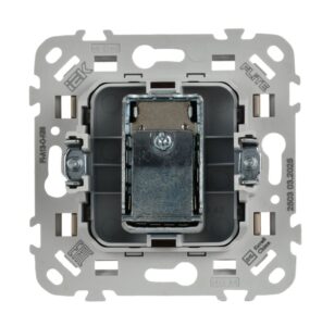 Розетка телевизионная оконечная СП FLITE РТВм-1-1-1-ФлЛ тип M экранир. механизм льняной IEK FI-A13-O-K88 — изображение 5