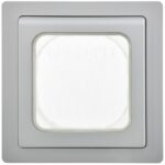 Рамка 1-м СП FLITE Рпро-1-55-ФлА IP55 алюм. IEK FI-M10-32-55-K47 — изображение 4