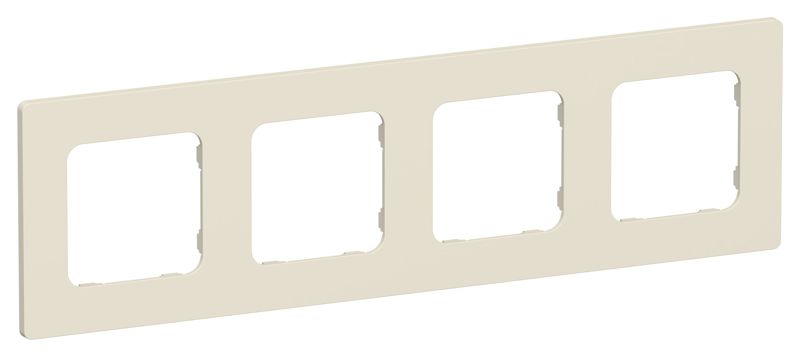FI-M42-32-20-K86_1.jpeg Рамка 4-м СП FLITE РУ-4-К-ФлСл сливочный IEK FI-M42-32-20-K86 — изображение 1