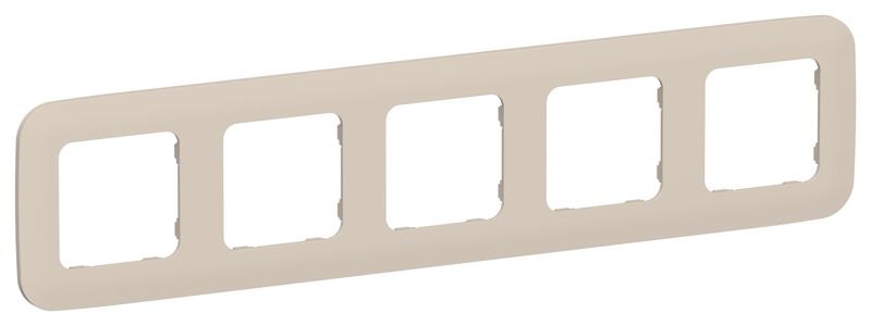FI-M52-31-20-K88_1.jpeg Рамка 5-м СП FLITE РУ-5-А-ФлЛ льняной IEK FI-M52-31-20-K88 — изображение 1
