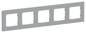 Рамка 5-м СП FLITE РУ-5-К-ФлС сер. IEK FI-M52-32-20-K03