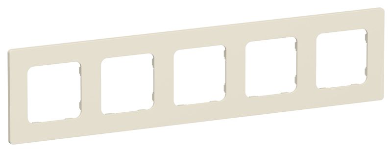 FI-M52-32-20-K86_1.jpeg Рамка 5-м СП FLITE РУ-5-К-ФлСл сливочный IEK FI-M52-32-20-K86 — изображение 1