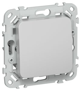 Выключатель 1-кл. СП FLITE ВС11-1-0-ФлА 10А механизм алюм. IEK FI-V10-0-10-1-K47
