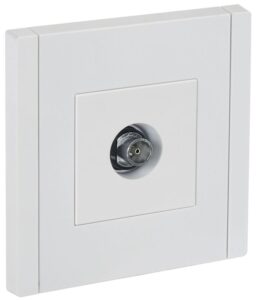 Розетка TV оконечная FORTE&PIANO FP228 бел. IEK FP-A10-O-K01