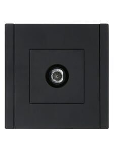 Розетка TV оконечная FORTE&PIANO FP128 черн. IEK FP-A10-O-K02 — изображение 4