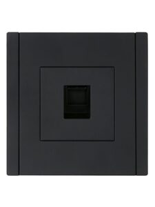 Розетка компьютерная RJ45 кат.5E FORTE&PIANO FP132 черн. IEK FP-K10-1-K02 — изображение 5