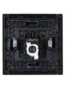 Розетка компьютерная RJ45 кат.5E FORTE&PIANO FP132 черн. IEK FP-K10-1-K02 — изображение 3