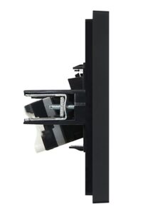 Розетка компьютерная RJ45 кат.5E FORTE&PIANO FP132 черн. IEK FP-K10-1-K02 — изображение 2