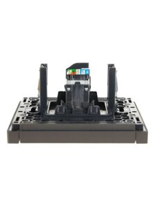 Розетка компьютерная RJ45 кат.5E FORTE&PIANO FP332 сер. IEK FP-K10-1-K03 — изображение 2