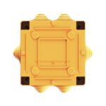 Коробка ответвительная FS 100х100х50мм IP55 4п 450В 6А 4кв.мм с кабельными вводами и клеммниками пластик. DKC FSB11404 — изображение 2