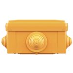 Коробка ответвительная FS 100х100х50мм IP55 5п 450В 10А 6кв.мм с кабельными вводами и клеммниками пластик. DKC FSB11506 — изображение 4