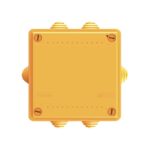 Коробка ответвительная FS 100х100х50мм IP55 5п 450В 10А 6кв.мм с кабельными вводами и клеммниками пластик. DKC FSB11506 — изображение 3