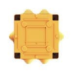 Коробка ответвительная FS 100х100х50мм IP55 5п 450В 10А 6кв.мм с кабельными вводами и клеммниками пластик. DKC FSB11506 — изображение 2