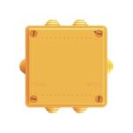 Коробка ответвительная FS 100х100х50мм IP55 5п 450В 20А 10кв.мм с кабельными вводами и клеммниками пластик. DKC FSB11510 — изображение 3