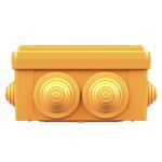 Коробка ответвительная FS 100х100х50мм IP56 6п 450В 6А 4кв.мм с кабельными вводами и клеммниками пластик. DKC FSB11604 — изображение 5