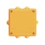 Коробка ответвительная FS 100х100х50мм IP56 6п 450В 6А 4кв.мм с кабельными вводами и клеммниками пластик. DKC FSB11604 — изображение 3