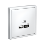 Розетка USB ArtGallery тип A+C 45Вт QC PD высокоскор. ЗУ механизм бел. SE GAL000129 — изображение 5