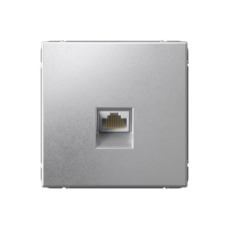 GAL000383_2.jpeg Розетка компьютерная ArtGallery RJ45 кат.5E механизм алюм. SE GAL000383 — изображение 1