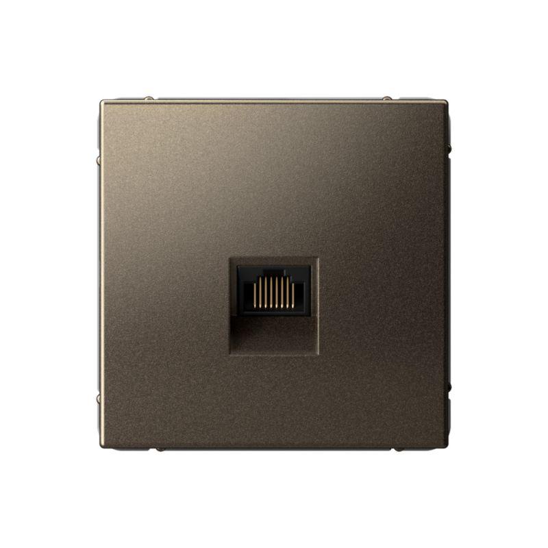 GAL000683_2.jpeg Розетка компьютерная ArtGallery RJ45 кат.5E механизм мокко SE GAL000683 — изображение 1