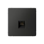 Розетка компьютерная ArtGallery RJ45 кат.5E механизм базальт SE GAL001483
