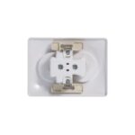 Розетка 2-м СП Glossa 16А IP20 без заземл. бел. SE GSL000120 — изображение 5