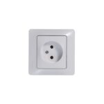 Розетка 1-м СП Glossa 16А IP20 без заземл. механизм бел. SE GSL000141 — изображение 11
