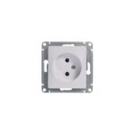 Розетка 1-м СП Glossa 16А IP20 без заземл. механизм бел. SE GSL000141 — изображение 10