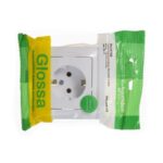 Розетка 1-м СП Glossa 16А IP20 с заземл. в сборе бел. SE GSL000142 — изображение 4