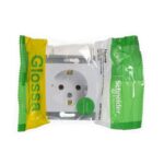 Розетка 1-м СП Glossa 16А IP20 с заземл. механизм бел. SE GSL000143 — изображение 5