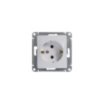 Розетка 1-м СП Glossa 16А IP20 с заземл. механизм бел. SE GSL000143 — изображение 3