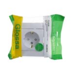 Розетка 1-м СП Glossa 16А IP20 с заземл. защ. шторки в сборе бел. SE GSL000144 — изображение 5