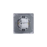 Розетка 1-м СП Glossa 16А IP20 с заземл. защ. шторки в сборе бел. SE GSL000144 — изображение 6