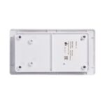 Блок комбинированный Glossa (розетка + 2-кл. выкл.) бел. SE GSL000172 — изображение 5