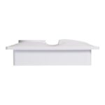 Блок комбинированный Glossa (розетка + 2-кл. выкл.) бел. SE GSL000172 — изображение 2
