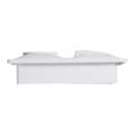 Блок комбинированный Glossa (розетка + 3-кл. выкл.) бел. SE GSL000176 — изображение 2