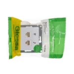 Розетка компьютерная + телефонная 2-м СП Glossa RJ45 + RJ11 кат.5E механизм бел. SE GSL000185 — изображение 4