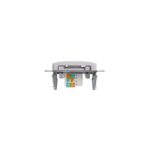 Розетка компьютерная + телефонная 2-м СП Glossa RJ45 + RJ11 кат.5E механизм бел. SE GSL000185 — изображение 3