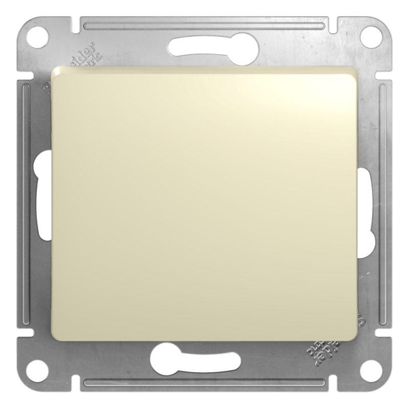 GSL000211_1.jpeg Выключатель 1-кл. СП Glossa 10А IP20 (сх. 1) 10AX механизм беж. SE GSL000211 — изображение 1