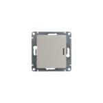 Выключатель 1-кл. СП Glossa 10А IP20 (сх. 1а) 10AX с подсветкой механизм беж. SE GSL000213 — изображение 3