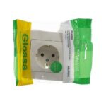 Розетка 1-м СП Glossa 16А IP20 с заземл. в сборе беж. SE GSL000242 — изображение 5